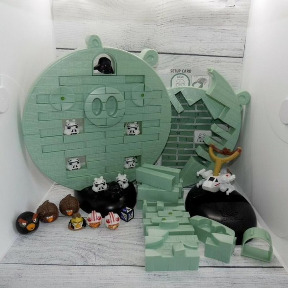 Angry Birds Star Wars Jenga Death Star Game
